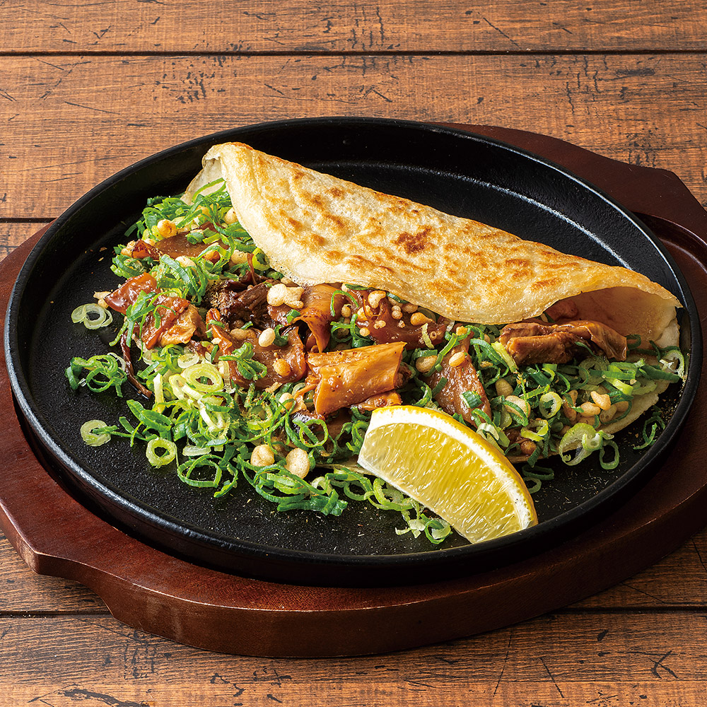 【三大名物】牛すじの九条ねぎ焼き